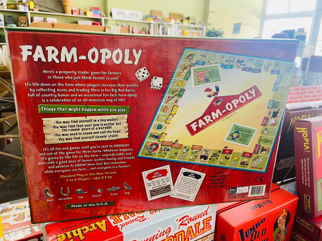 Farm Opoly Board Game - Deer Creek Mercantile