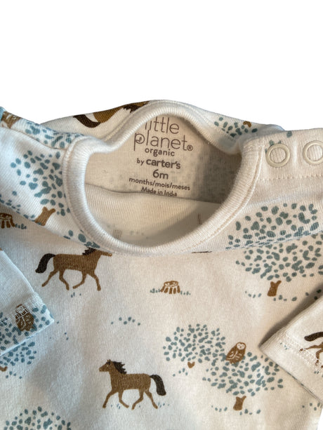 Pre-Loved Horse Onesie *6 Months - Deer Creek Mercantile