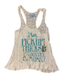 Pre-Loved Judith March Graphic Tank Top *Size Small - Deer Creek Mercantile