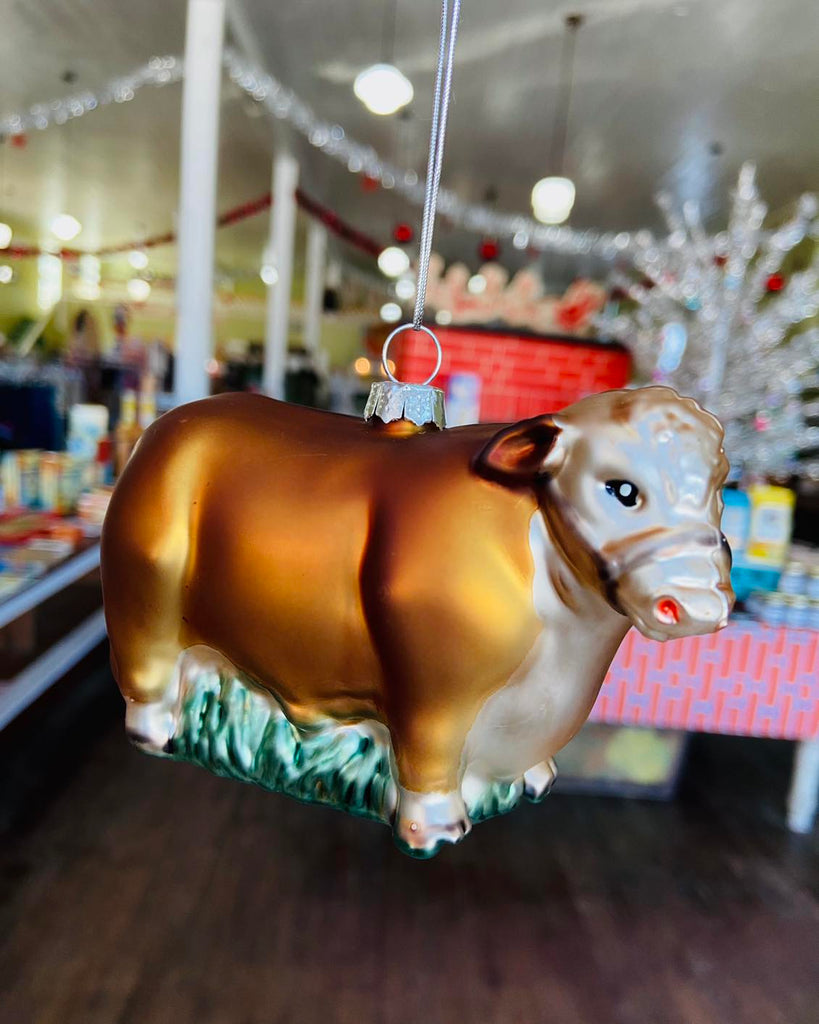 Hereford Ornament - Deer Creek Mercantile