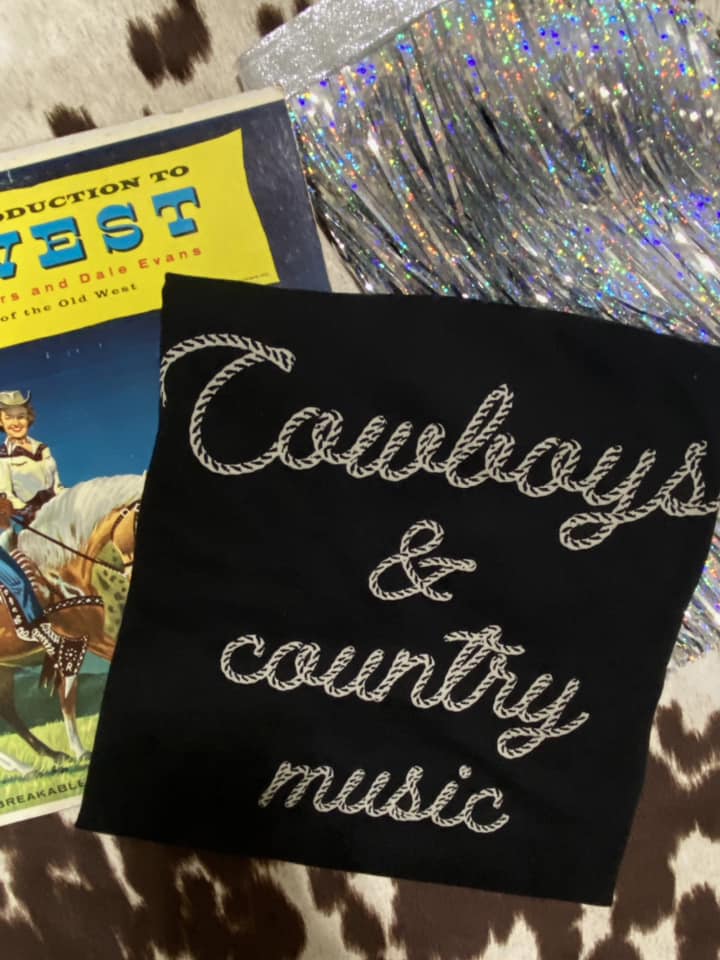 Cowboys & Country Music Graphic Tee - Deer Creek Mercantile