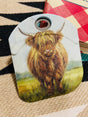 Highland Cow Bowl Scraper - Deer Creek Mercantile