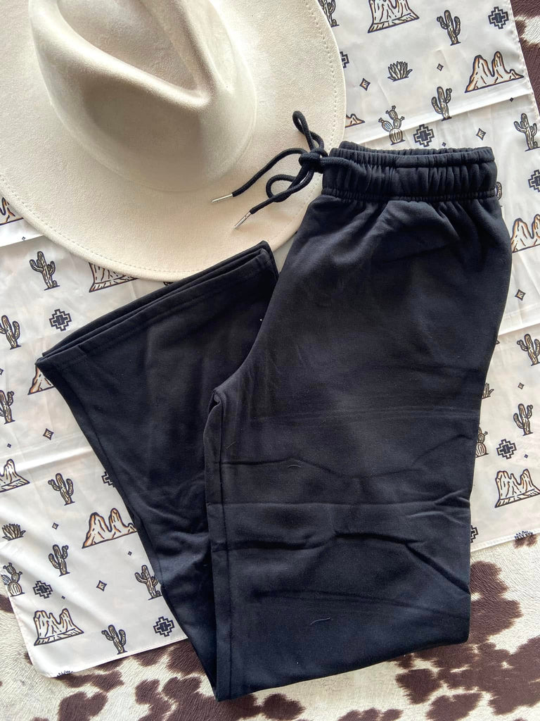 Midnight Move Black Jogger Pants - Deer Creek Mercantile