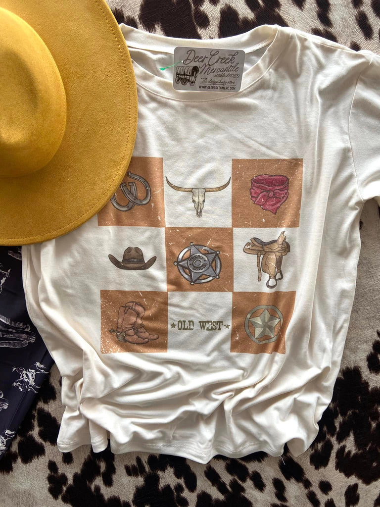 Check Me Out Western Graphic Tee - Deer Creek Mercantile
