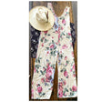 Linda's Floral Romper *Pink - Deer Creek Mercantile