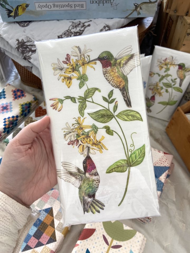 Humingbirds Dish Towel *MLT 2025 - Deer Creek Mercantile