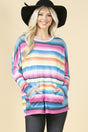 Doorbuster #2 Ventura Striped Top *Multi - Deer Creek Mercantile