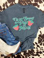 So Sweet To Trust In Jesus Graphic Tee *Dark Heather - Deer Creek Mercantile