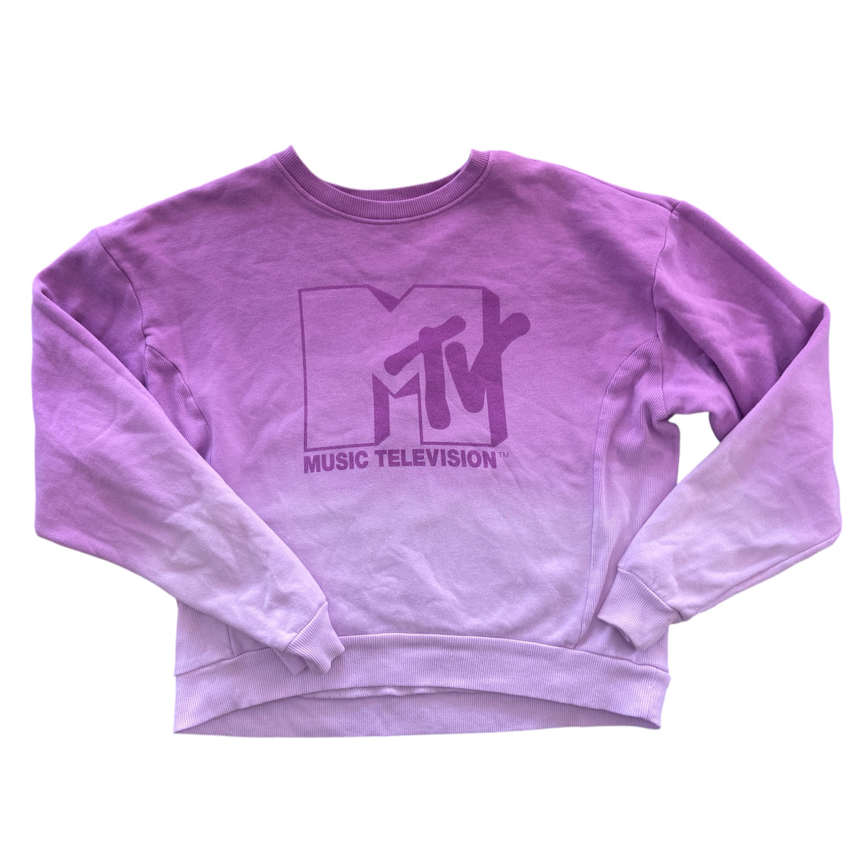 Pre-Loved MTV Sweatshirt Purple *Size Large