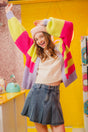 Lorrie's Acid Wash Denim Mini Skirt - Deer Creek Mercantile