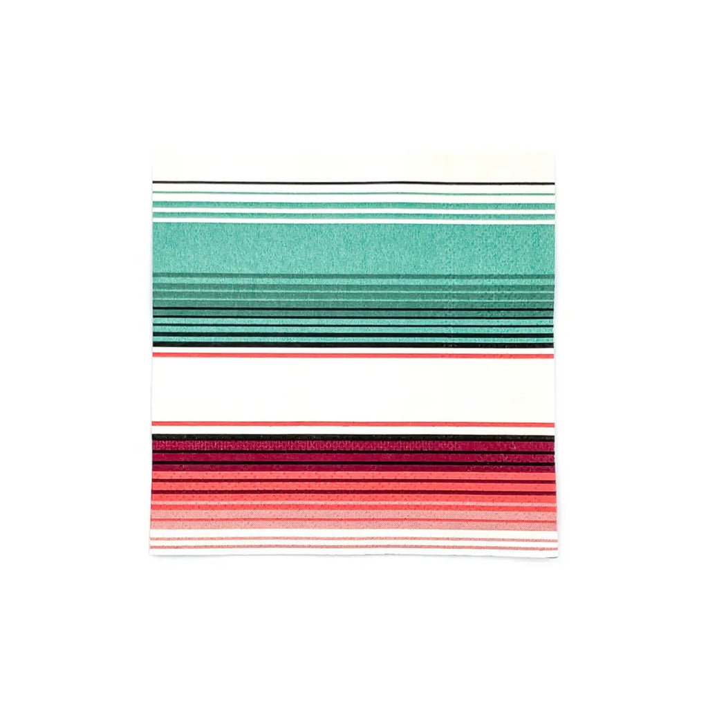 Desert Stripe Cocktail Napkins (Set of 20) - Deer Creek Mercantile