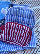 The Bold Striped Puffer Quilted Belt Bag - Deer Creek Mercantile