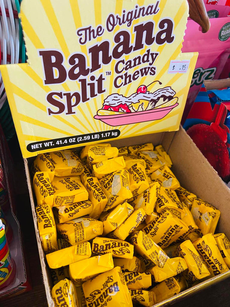Banana Split Candy Chews Taffy - Deer Creek Mercantile