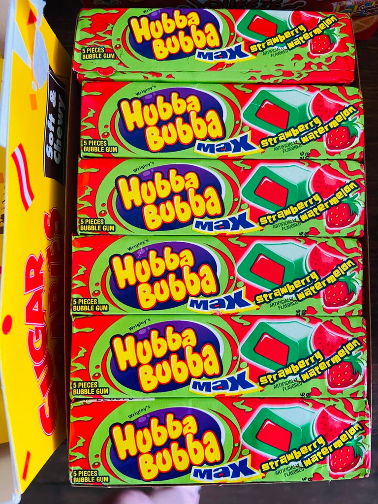 Hubba Bubba Strawberry Watermelon Bubble Gum - Deer Creek Mercantile