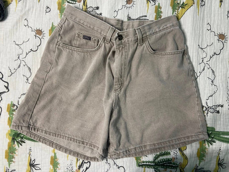 Vintage Riders Denim Tan Shorts - Deer Creek Mercantile