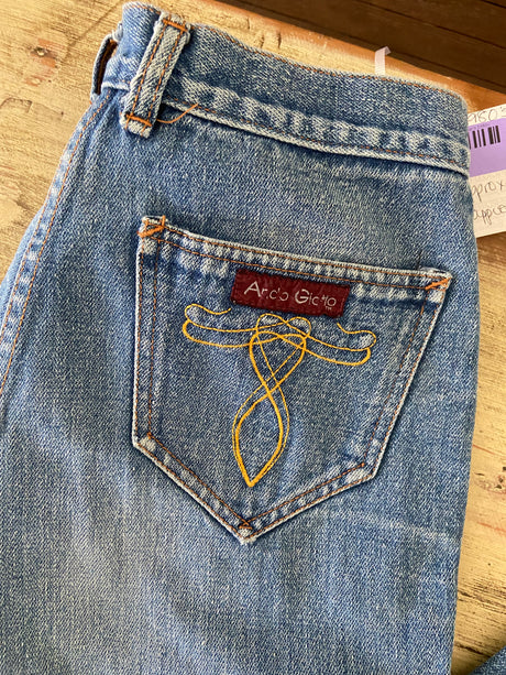 Vintage Ando Giotto Stitch Jeans 1980s - Deer Creek Mercantile