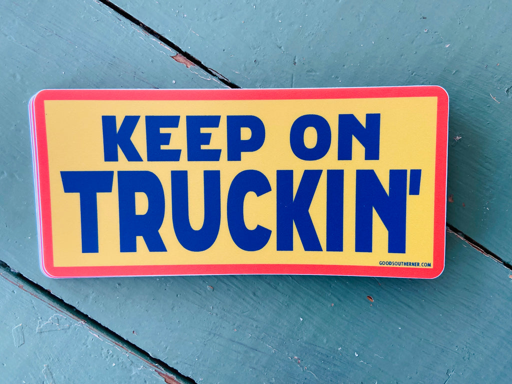 Sticker - Keep On Truckin' - Deer Creek Mercantile