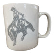 Vintage Western Mug (Buckin’) - Deer Creek Mercantile