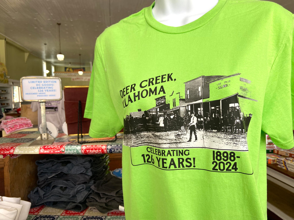 The Classic 126th Anniversary of Deer Creek *Lime - Deer Creek Mercantile