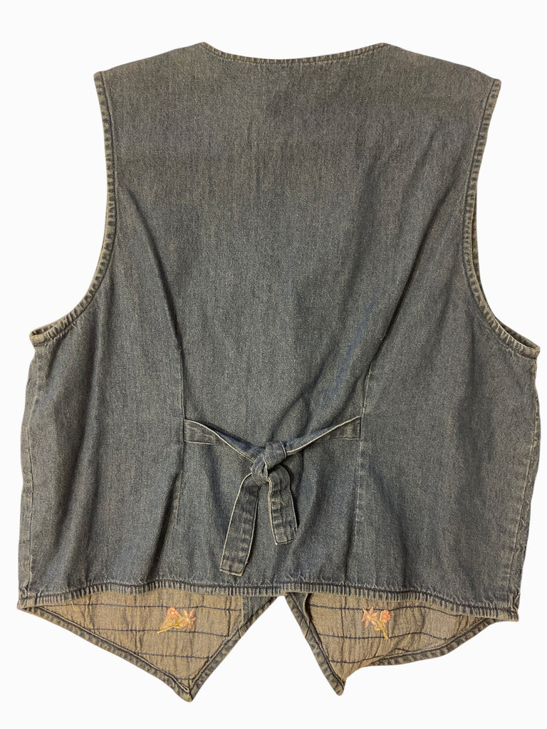 Vintage Bobbie Brooks Butterfly Vest *Size Large - Deer Creek Mercantile