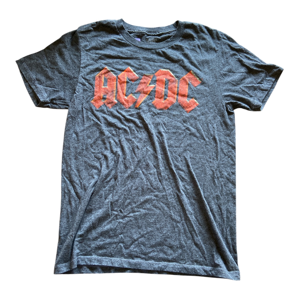 Pre-Loved AC/DC Black/Red Graphic Tee *Size Small - Deer Creek Mercantile