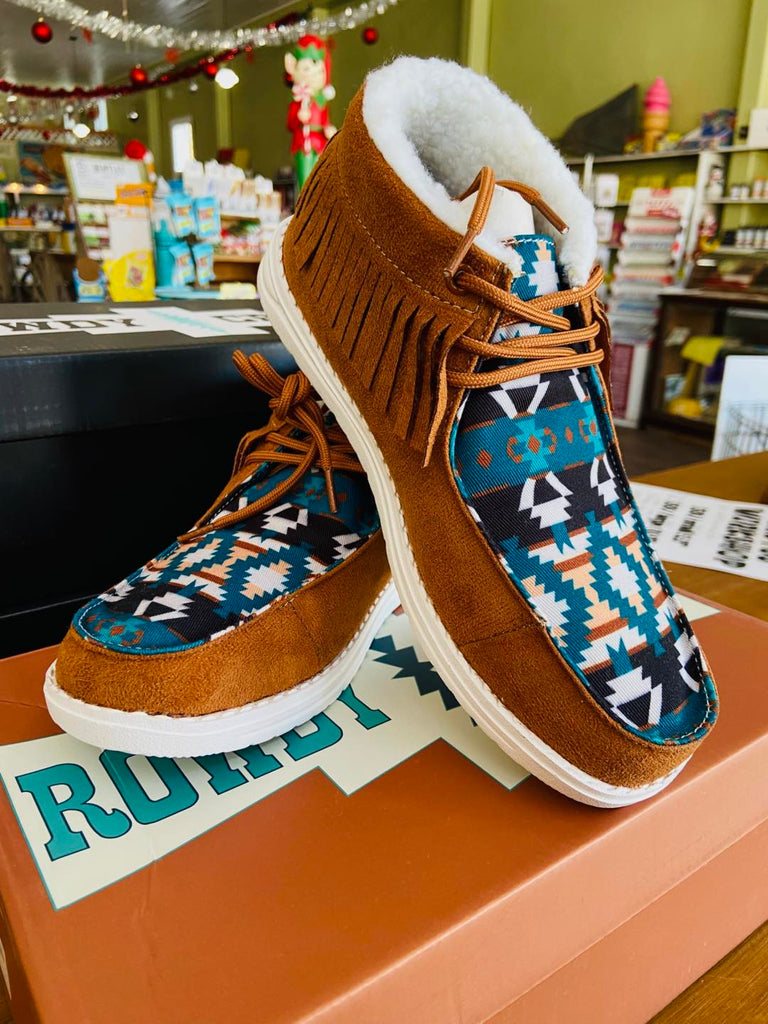 Prairie Moon Western Fringe Shoes - Deer Creek Mercantile