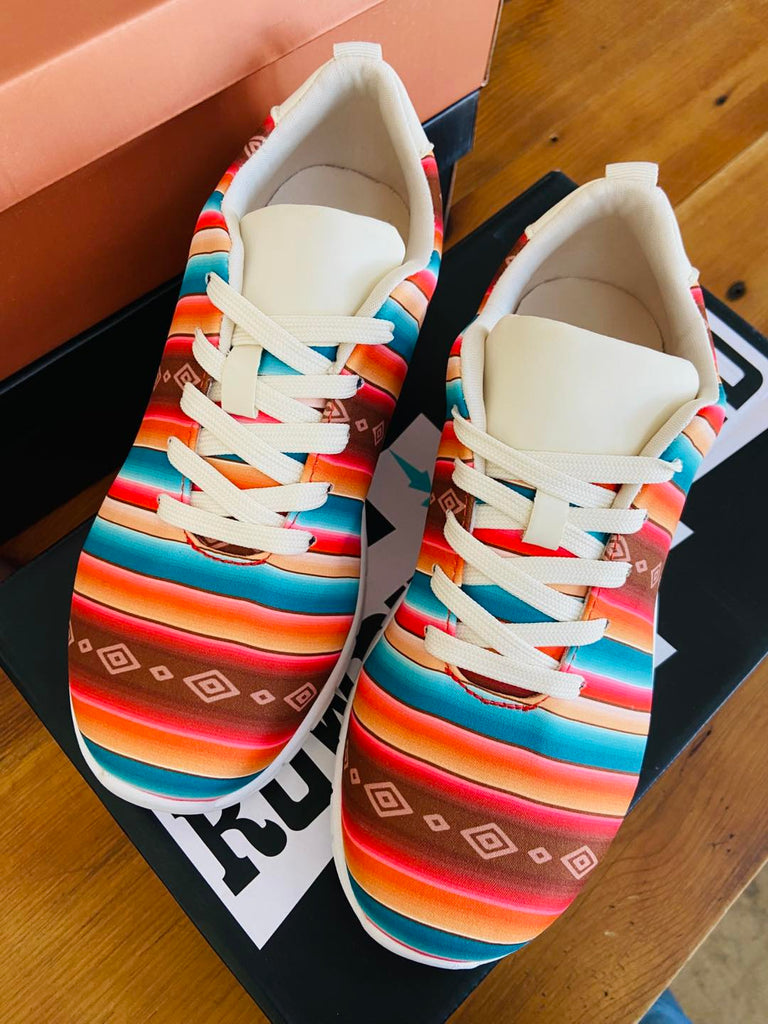 Serape Rodeo Western Sneakers - Deer Creek Mercantile