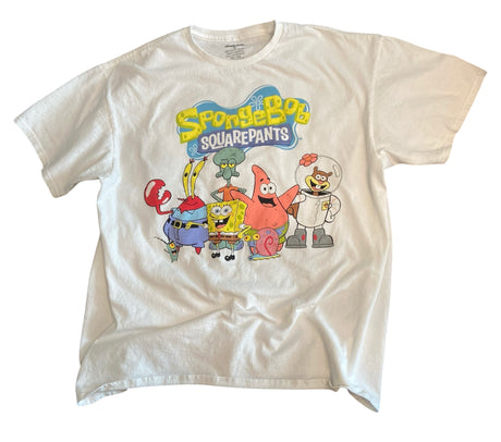 Pre-Loved SpongeBob Squarepants Graphic Tee *Size XL - Deer Creek Mercantile