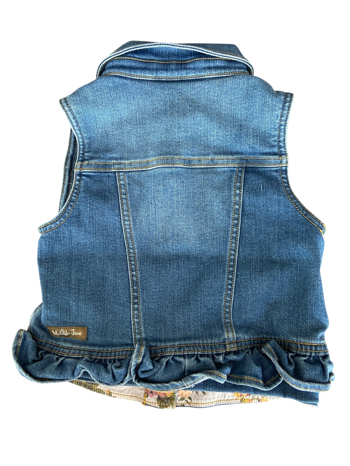Pre-Loved Matilda Jane Denim Vest *Size 6 - Deer Creek Mercantile