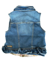 Pre-Loved Matilda Jane Denim Vest *Size 6 - Deer Creek Mercantile
