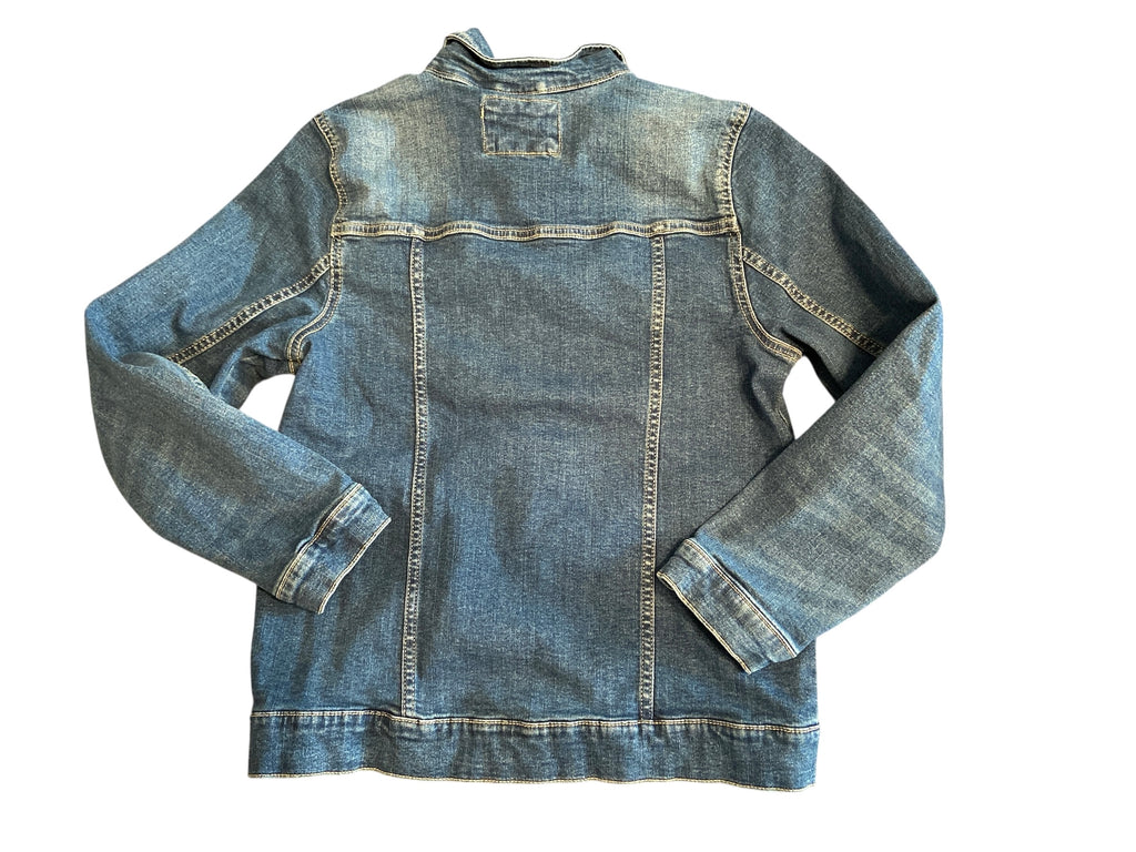 Pre-Loved Arizona Brand Denim Jean Jacket *Youth Girls Size Large 14/16 - Deer Creek Mercantile
