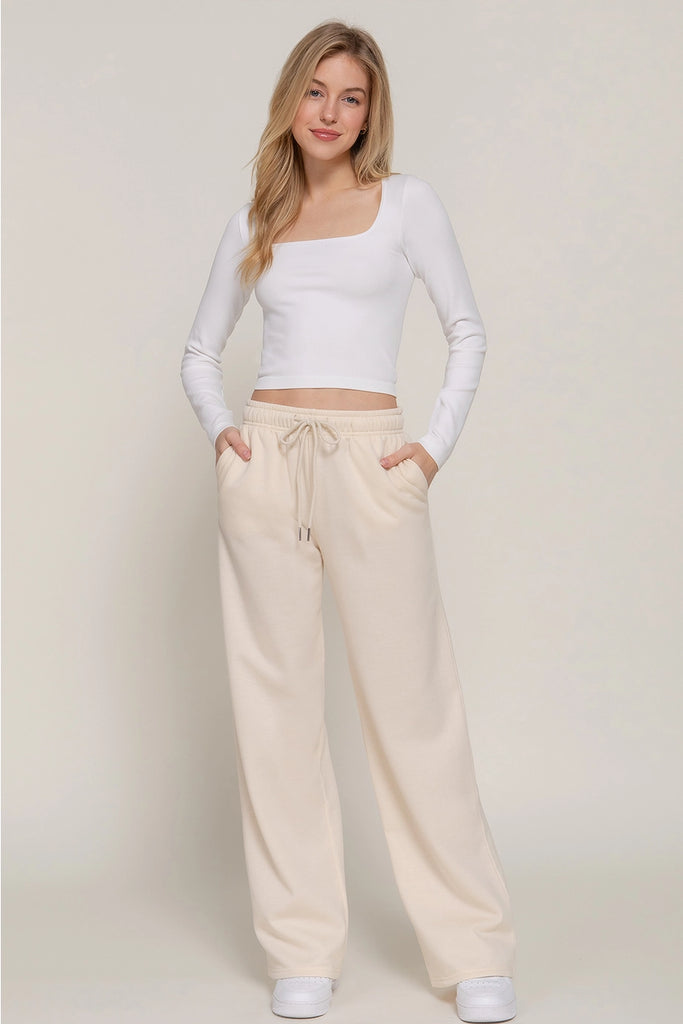 Prairie Days Beige Jogger Pants - Deer Creek Mercantile