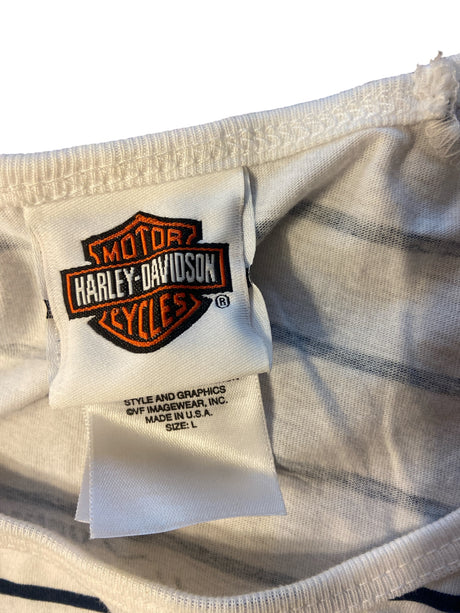 Vintage 2008 Harley Davidson Graphic *WOMEN'S Sz Large *FITS LIKE S/M - Deer Creek Mercantile