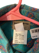Vintage Rocky Mountain Paisley Shirt *Size Large - Deer Creek Mercantile