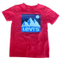 Pre-Loved Levis Red Graphic Tee Size 5/6 YOUTH - Deer Creek Mercantile