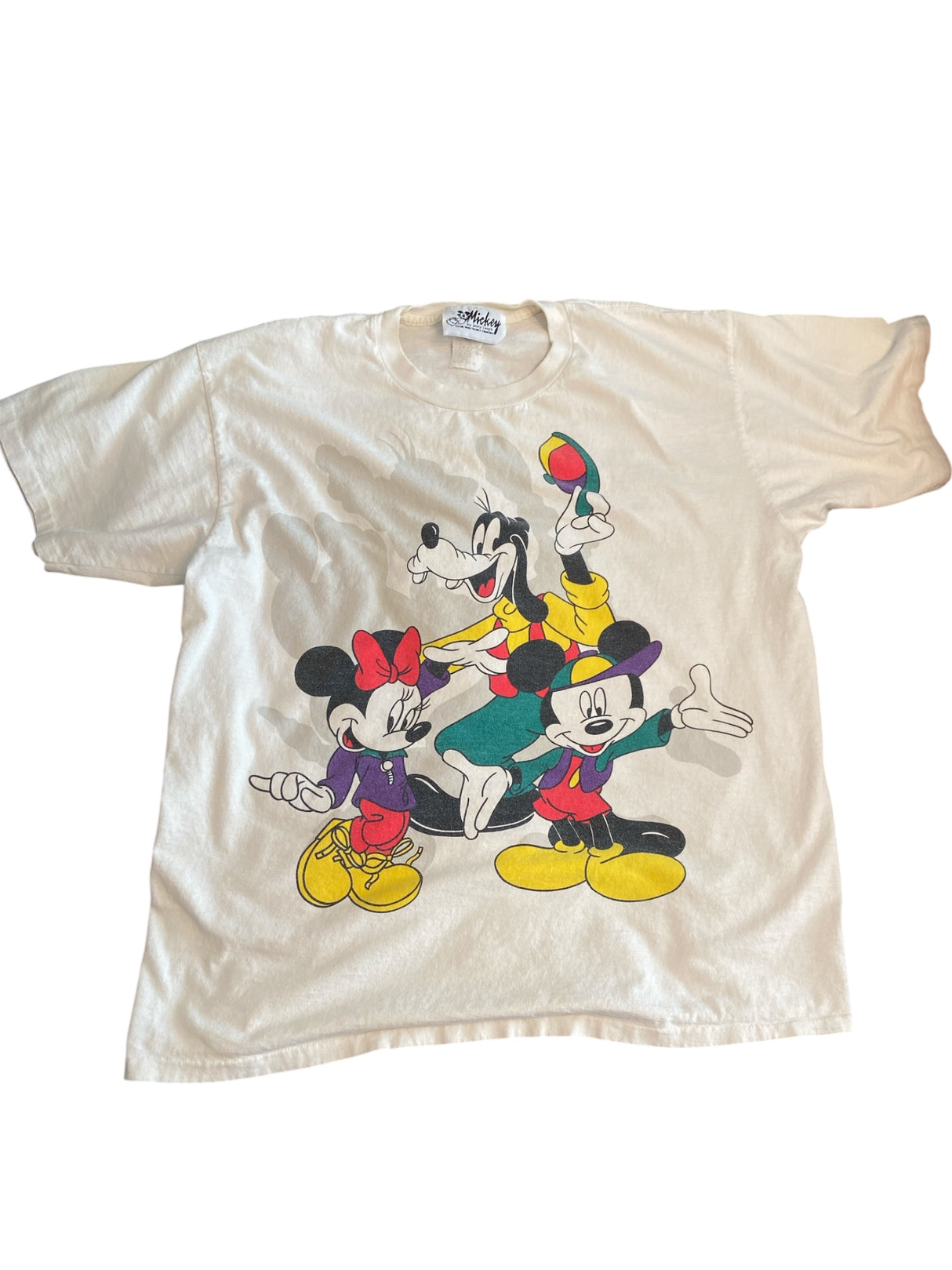 Vintage Mickey Graphic Tee by Jerry Leigh (One Size - oversized Fits like L/XL) - Deer Creek Mercantile