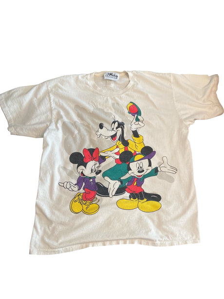 Vintage Mickey Graphic Tee by Jerry Leigh (One Size - oversized Fits like L/XL) - Deer Creek Mercantile