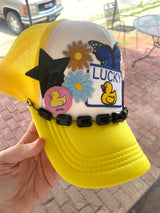 The Lucky Duck Retro Trucker Hat *Yellow - Deer Creek Mercantile