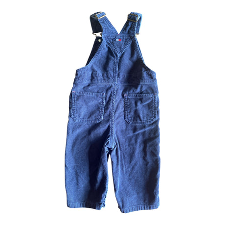 Pre-Loved Tommy Hilfiger Blue Overalls Size 6/12M - Deer Creek Mercantile