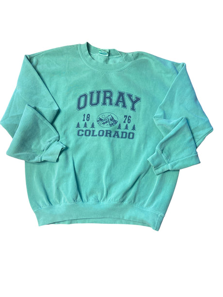 Pre-Loved Ouray Colorado Sweatshirt *Size M (COMFORT COLORS) - Deer Creek Mercantile
