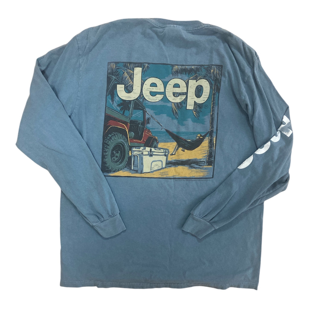 Pre-Loved JEEP Long Sleeve Graphic *Size Large - Deer Creek Mercantile