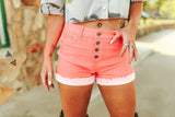 Swap It Out Neon Coral/Pink Reversible Shorts - Deer Creek Mercantile