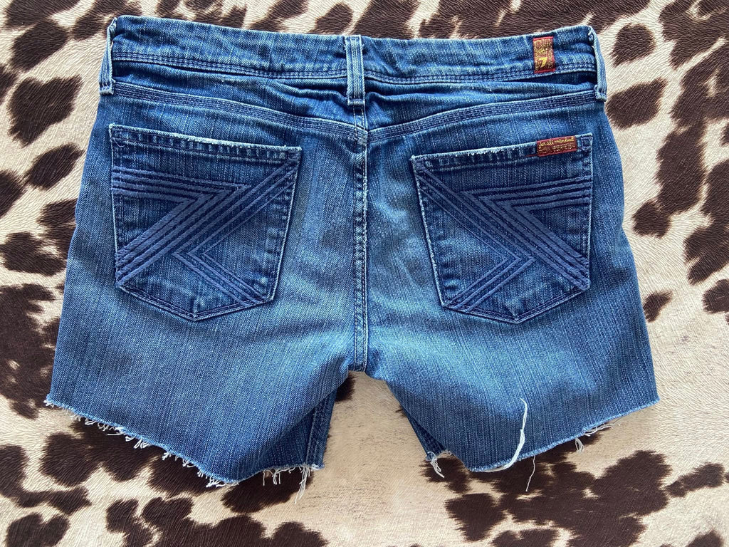 Vintage 7 Denim Shorts - Sz 29 - Deer Creek Mercantile