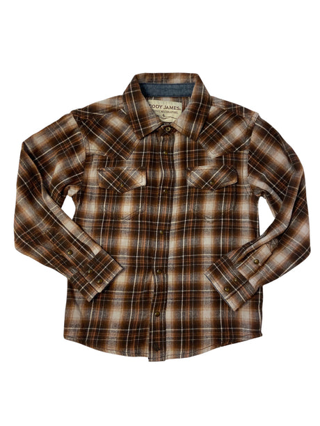 Pre-Loved Cody James Pearl Snap Boys Youth Shirt *Size 4T - Deer Creek Mercantile