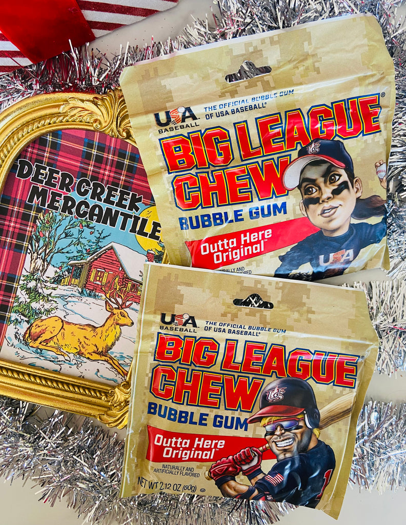 Big League Chew Original Bubble Gum - Deer Creek Mercantile
