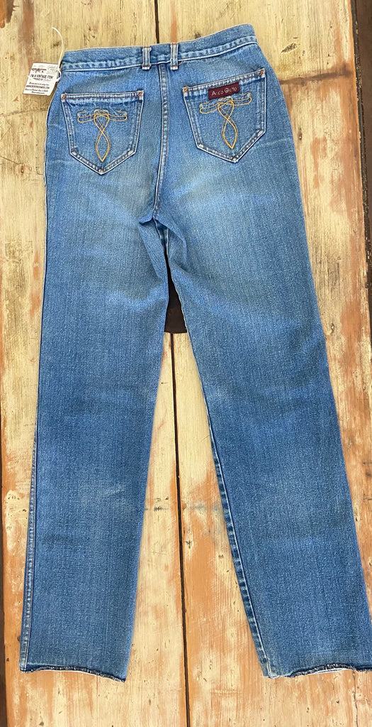 Vintage Ando Giotto Stitch Jeans 1980s - Deer Creek Mercantile