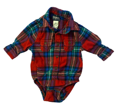 Pre-Loved OshKosh Onesie *Size 9 Months - Deer Creek Mercantile