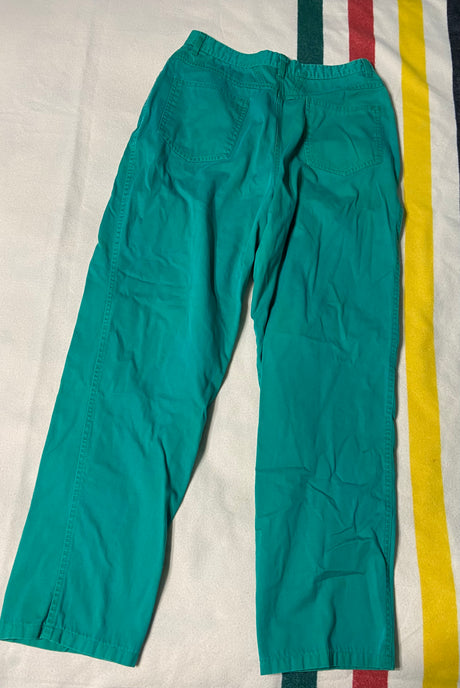 Vintage 90s Green Denim Jeans - Deer Creek Mercantile