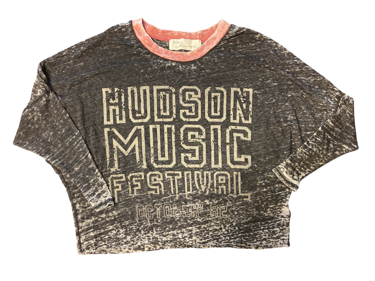 Pre-Loved Hudson Music Fest Shirt *Size S (OVERSIZED) - Deer Creek Mercantile