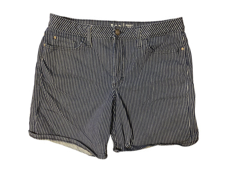Pre-Loved Lee Railroad Striped Shorts *Size 14, Women's - Deer Creek Mercantile